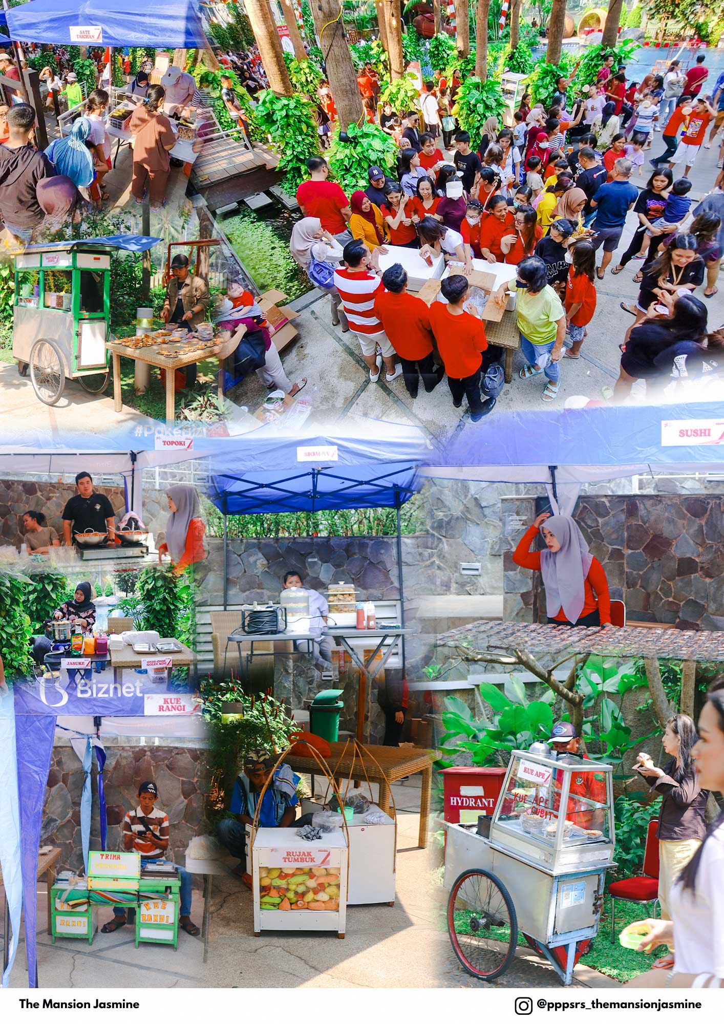 Semarak Kemerdekaan di Apartemen The Mansion Jasmine: Suksesnya Acara Bazar Budaya dan Kuliner